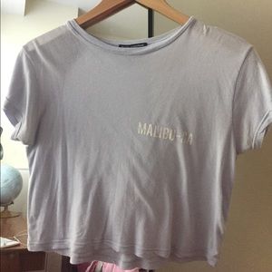 Light purple brandy Melville crop top
